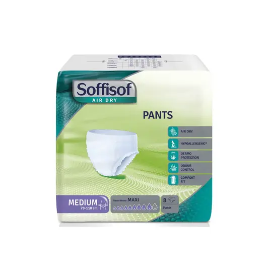 confezioni di mutandine per incontinenza  Soffisof air dry pants