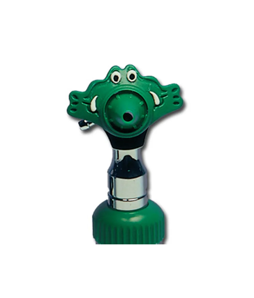 Connettore pediatrico coccodrillo, fornito con 100 speculum verdi Ø 2.5 mm