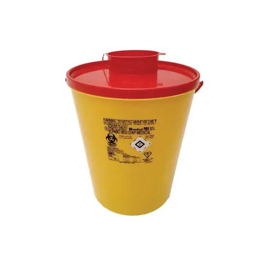 Contenitore rifiuti taglienti 12l  Linea PBS