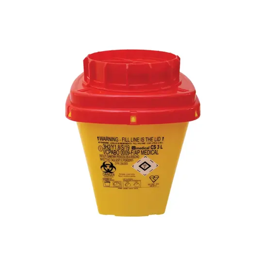 Contenitori rifiuti taglienti 3l  Linea CS