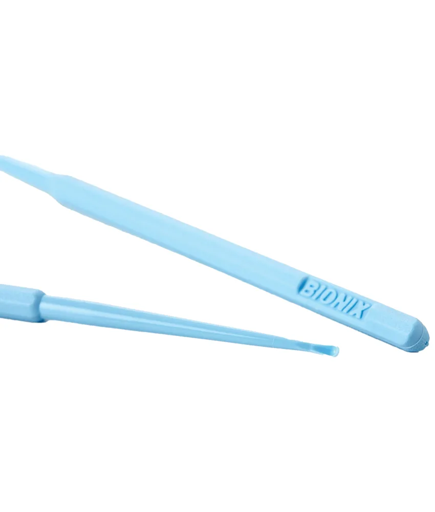 50 pezzi curette auricolari Infantscoop, per orecchie piccole - testa arrotondata da 2 mm