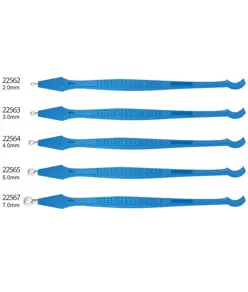Curette dermatologiche con raschietto