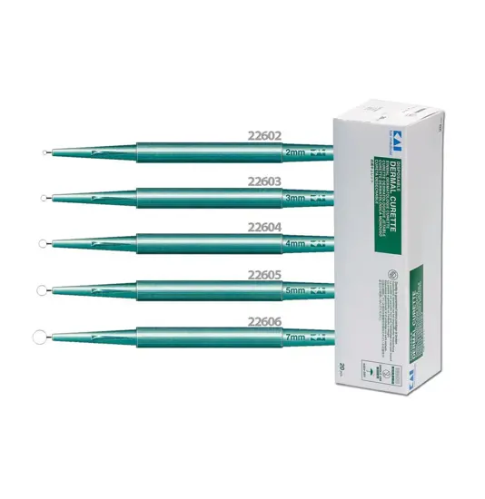 Curette dermatologiche monouso