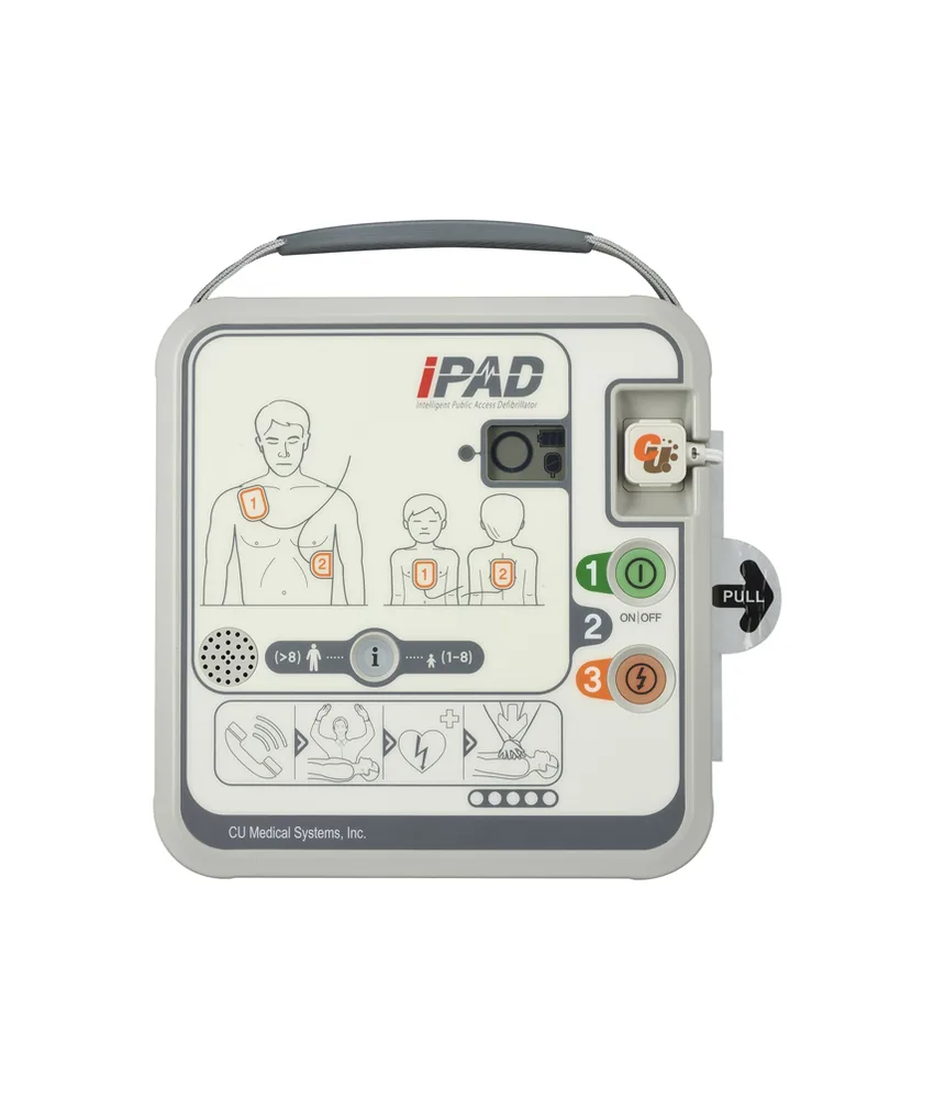 Defibrillatore semiautomatico CU-SPR, scarica interna automatica