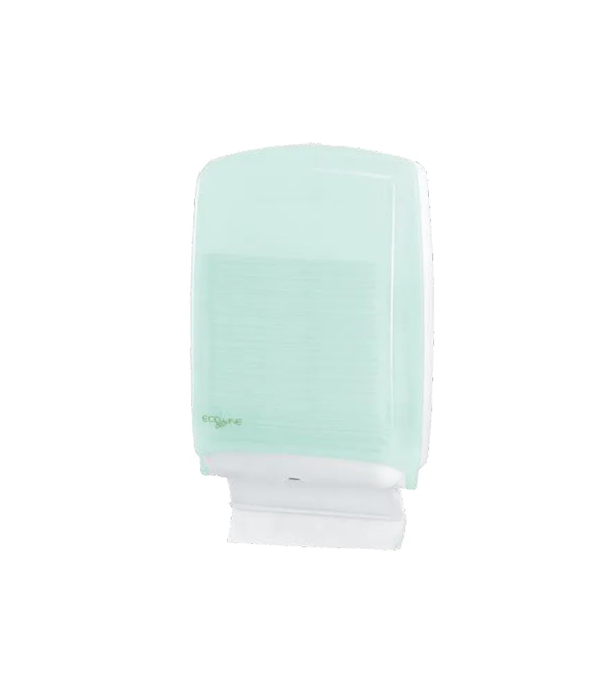 Dispenser per salviette piegate a V, W e Z, per salviette con codici GIM 25202, GIM 25206 e GIM 25207
