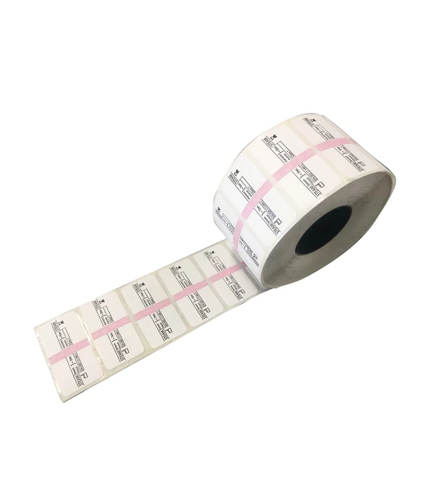 12000 pezzi Etichetta a vapore, 2 LINEE