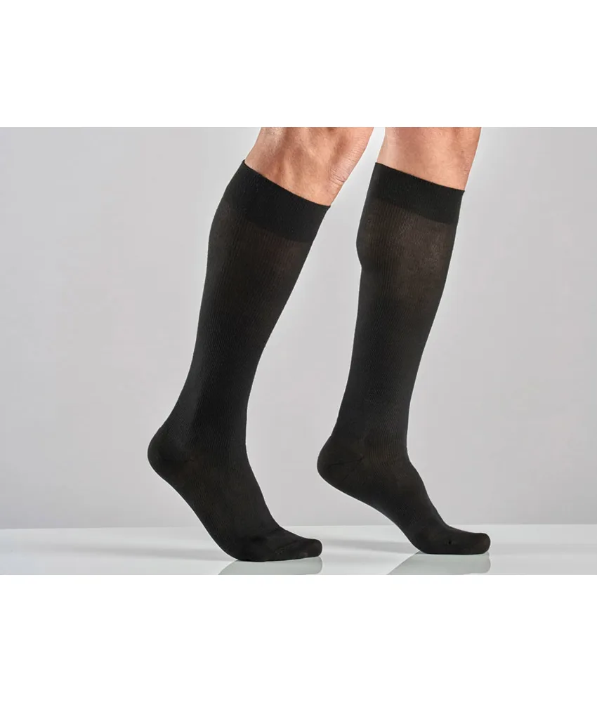 Gambaletto di cotone unisex, a compressione alta - due colori