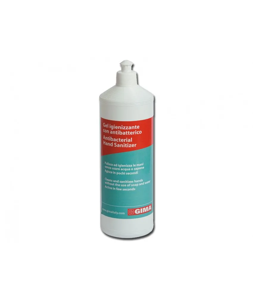 18 pezzi gel antibatterico, flacone 1 l