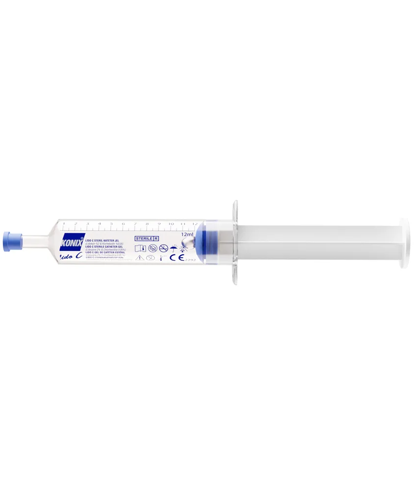 25 pezzi Gel lubrificante per cateteri sterile, confezione da 25 pezzi - 12 ml