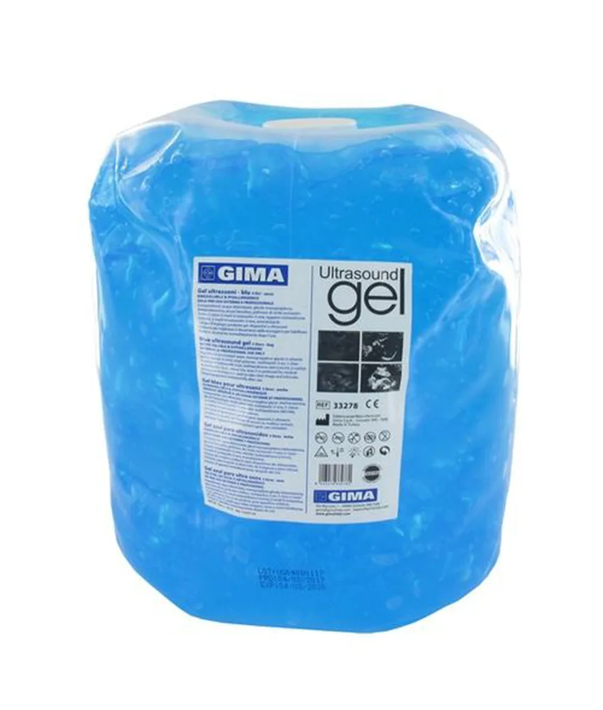 2 pezzi gel ultrasuoni, sacca 5 l