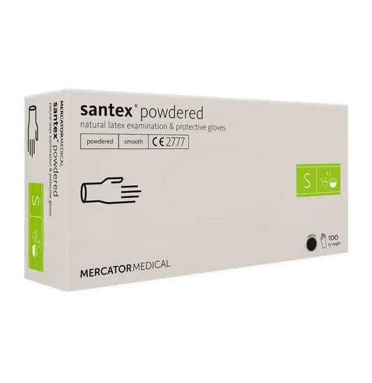 guanti in lattice  Santex powdered