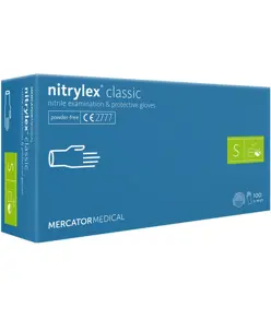 guanti monouso in nitrile Mercator Nytrilex Classic
