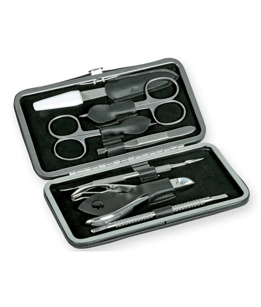 Kit podologia in acciaio, 7 strumenti