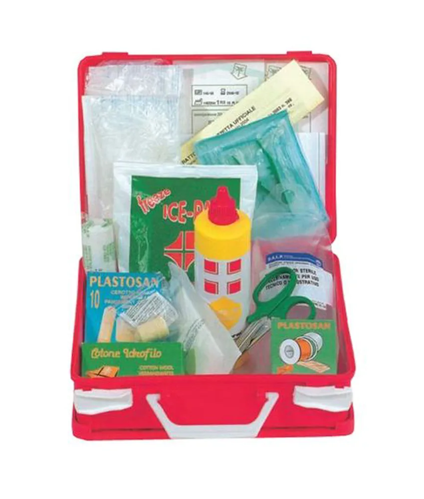 KIT PRONTO SOCCORSO ALL. 2 - valigetta plastica