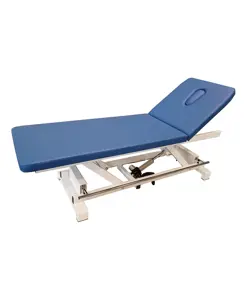 Lettino elettrico con barra perimetrale