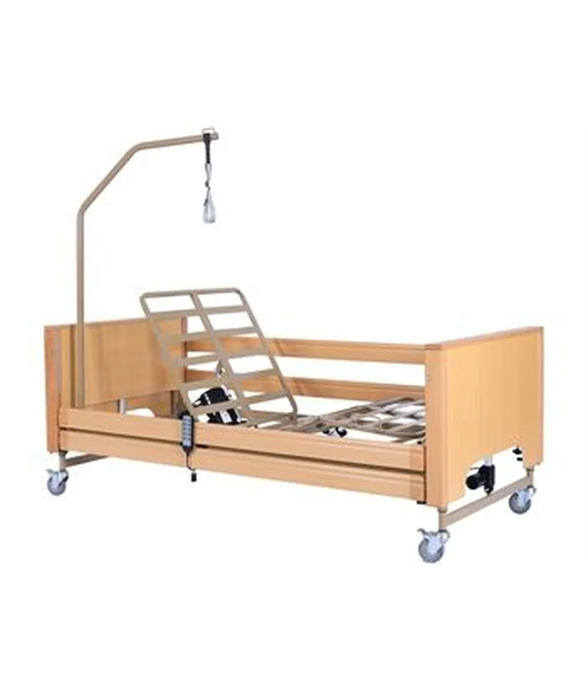 Letto a 4 motori, con altezza regolabile - a tre snodi