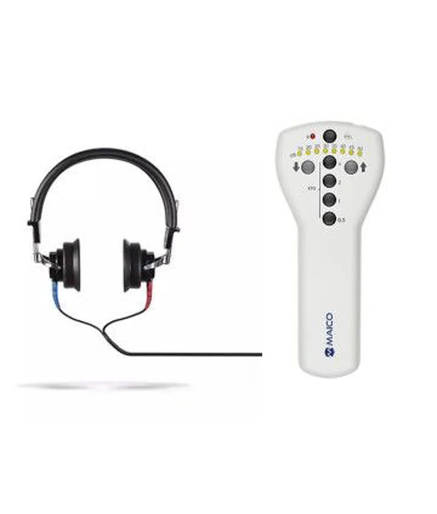 Licenza audiometria, con auricolari pre-calibrati