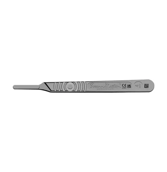 Manico portalame inox n° 4  Swann Morton