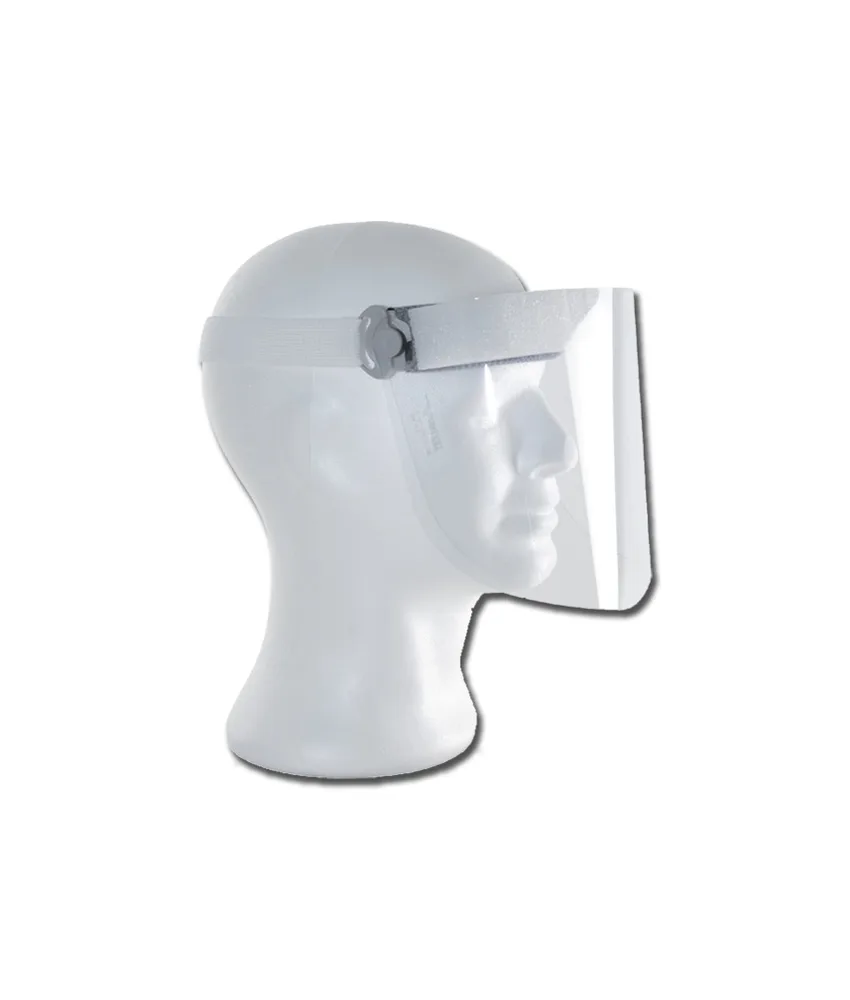 Maschera protettiva, maschera con rotazione a 90° - banda in materiale elastico anallergico