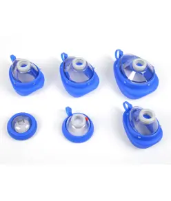 Mascherina in silicone trasparente