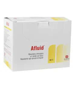 Mascherina chirurgica 4 strati  AFLUI IIR