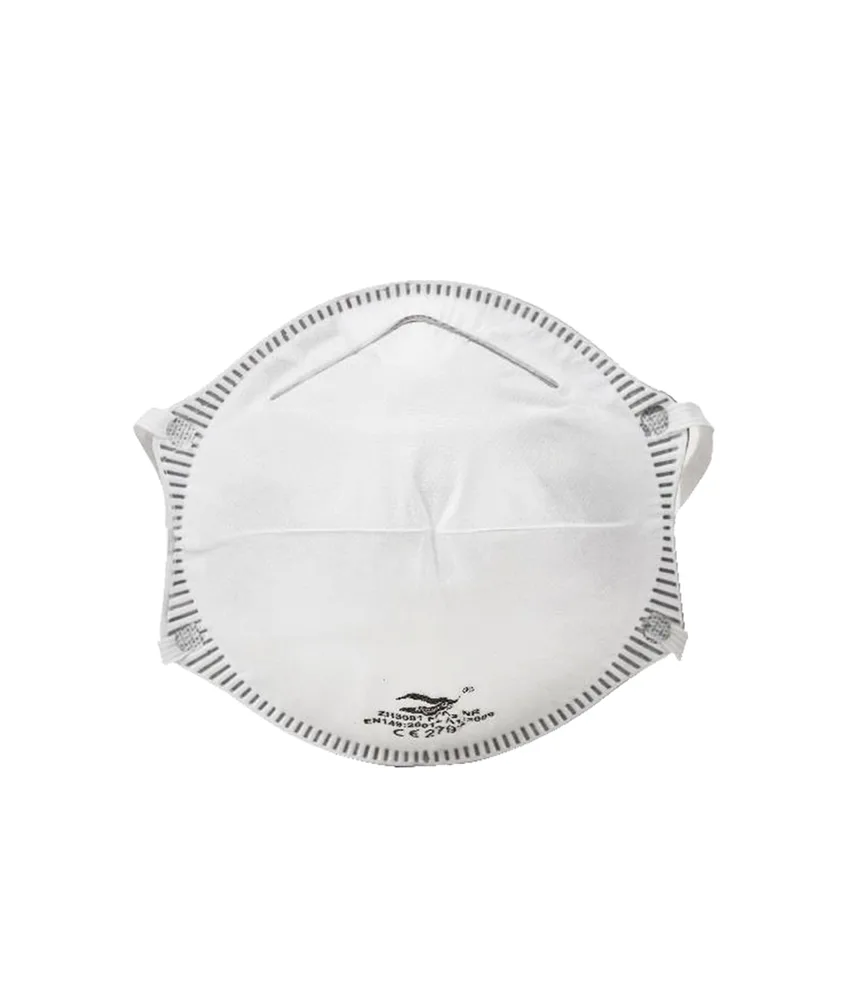 12 pezzi Mascherina FFP3 conica senza valvola CUP SHAPE, confezione da 12 - monouso