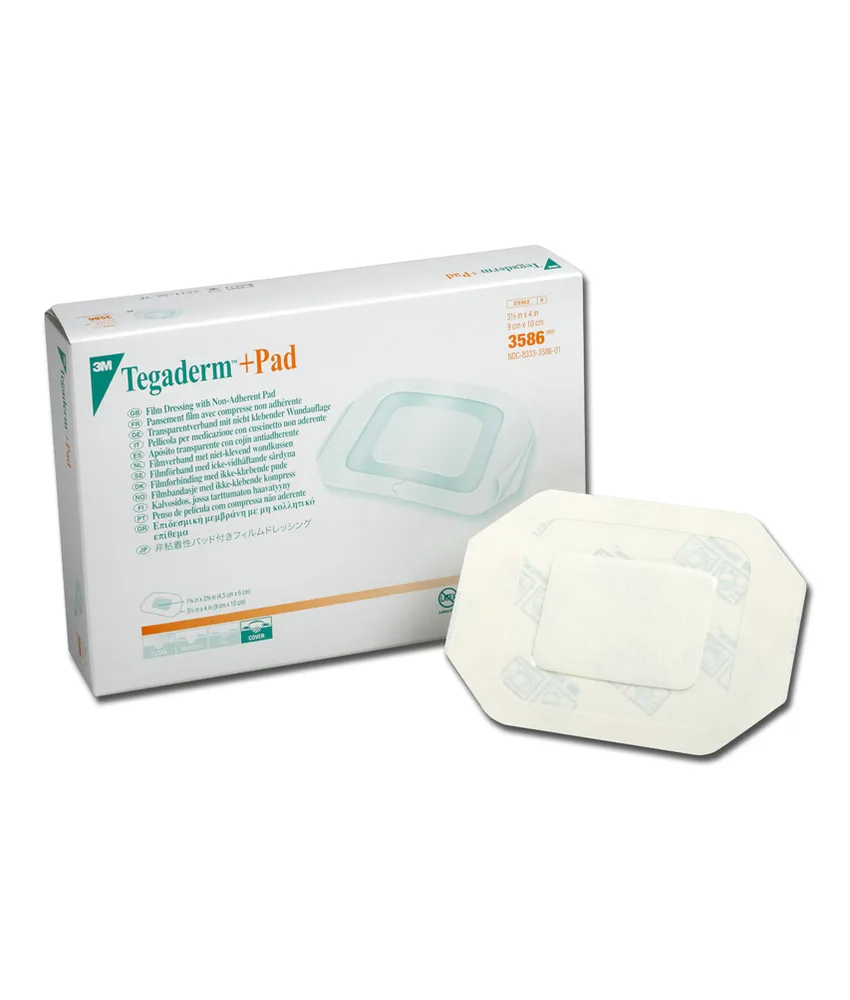 25 pezzi medicazioni Tegaderm +Pad, sterile
