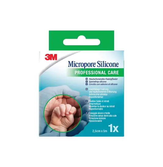Micropore in silicone