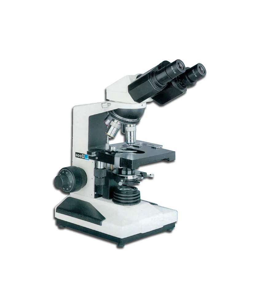 Microscopio biologico, da 40x a 1.000X - testa binoculare rotante 30° senza compensazione