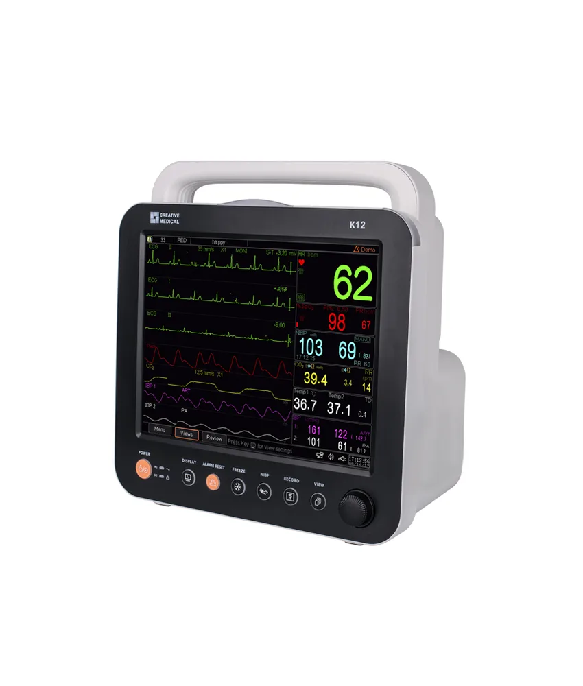 Monitor multiparametrico, 12" - ECG 5 der