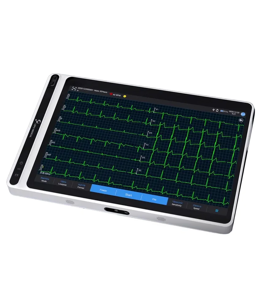 Neo ECG S120, schermo tattile a colori 7”