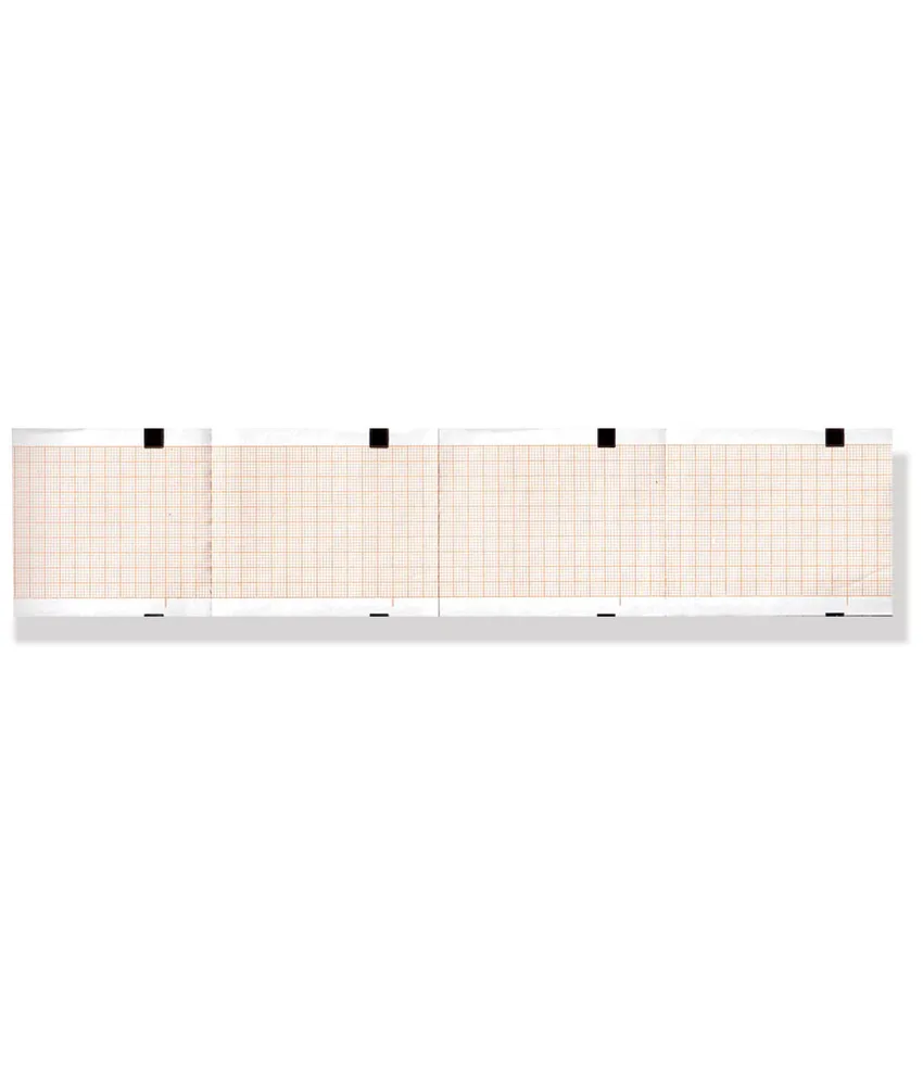 25 pacchi con carta termica, lunghezza: 75 mm