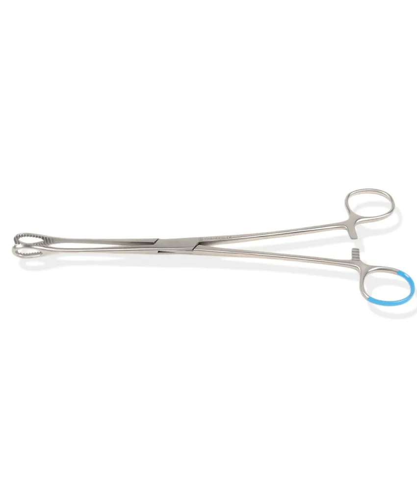10 pezzi Pinza a cucchiaio sterile monouso Foerster, confezione da 10 pezzi - 25 cm