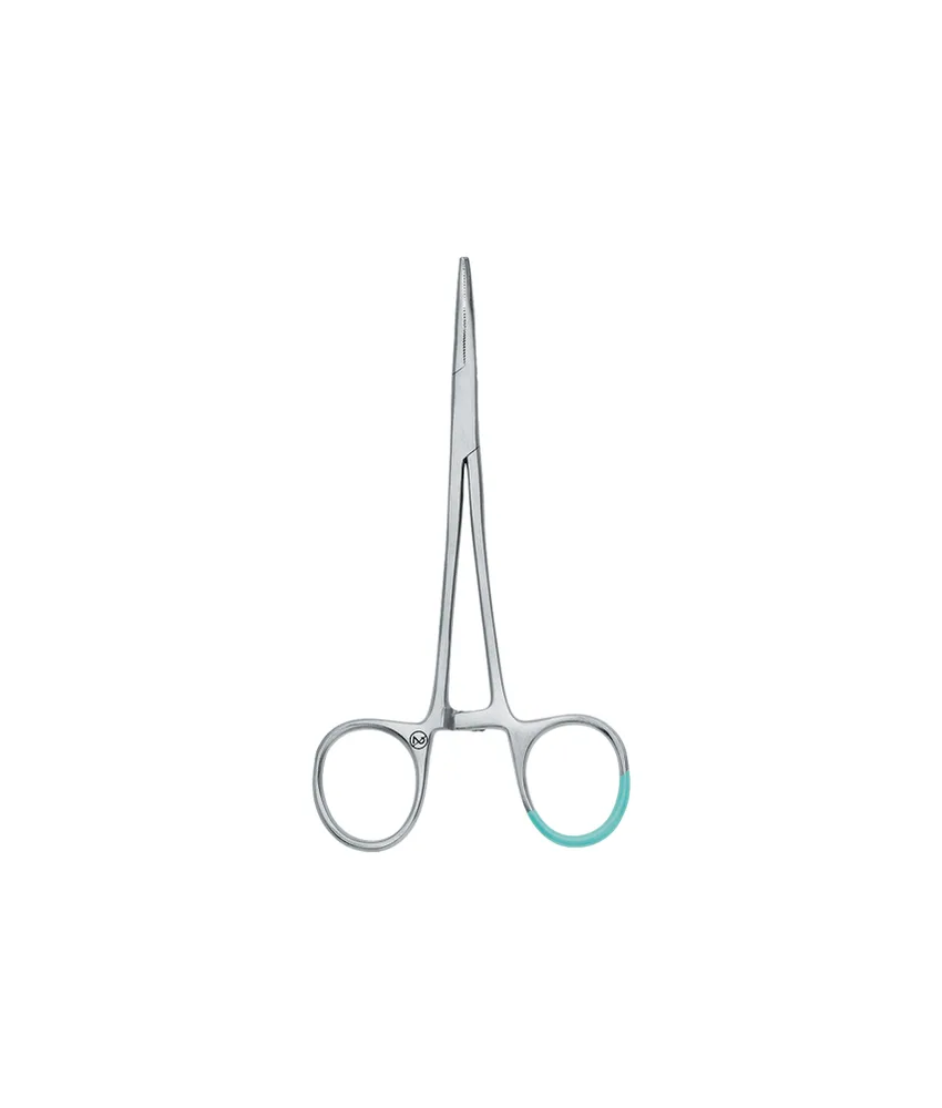25 pezzi Pinza emostatica anatomica curva Halsted Mosquito PEHA, 12,5 cm - confezione da 25 pezzi