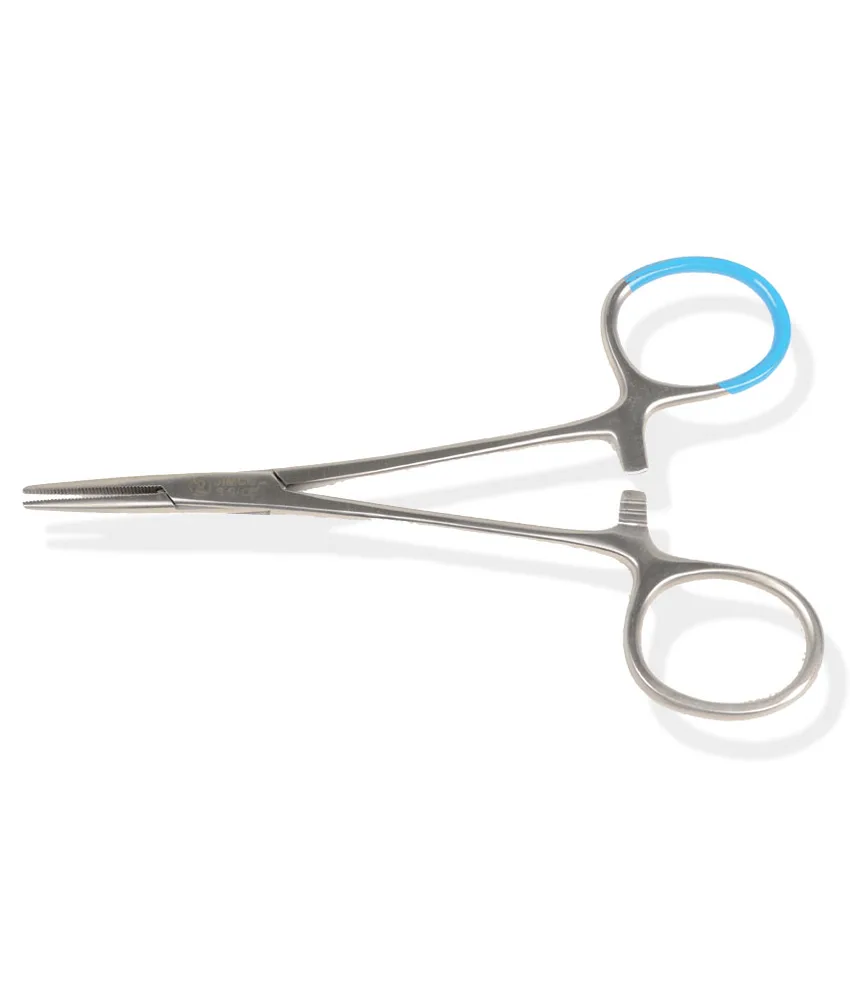 25 pezzi Pinza emostatica per arteria sterile monouso Halsted Mosquito, confezione da 25 pezzi - 12,5 cm