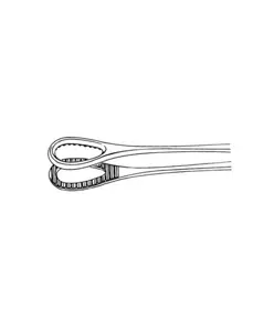 Pinza per medicazioni  Foerster