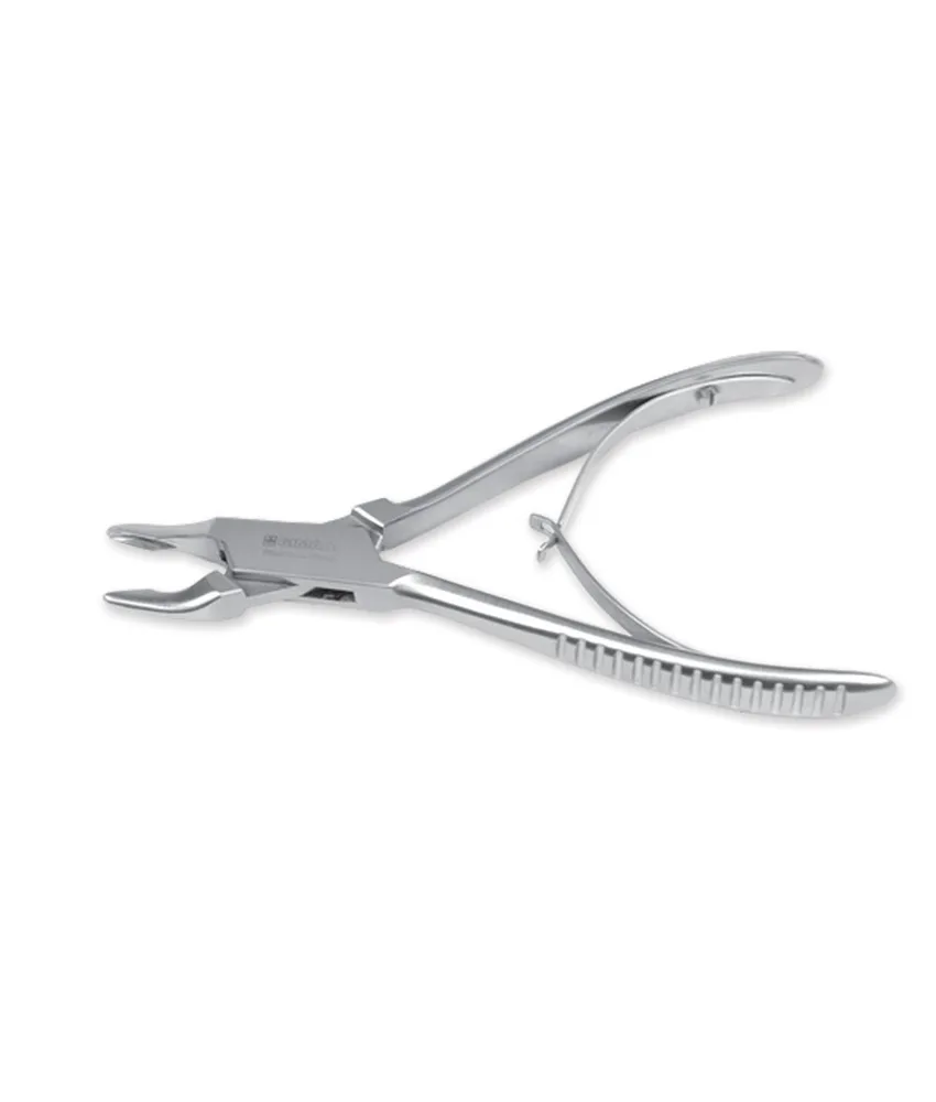 Pinza per taglio osseo Luer, 15 cm - bordo affilato