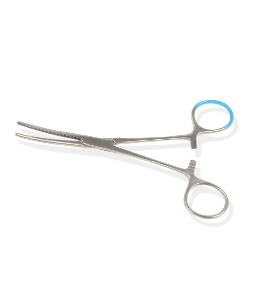 25 pezzi Pinza sterile monouso Pean, confezione da 25 pezzi - curva