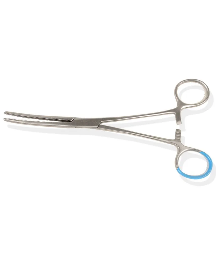 25 pezzi Pinza sterile monouso Pean, confezione da 25 pezzi - curva