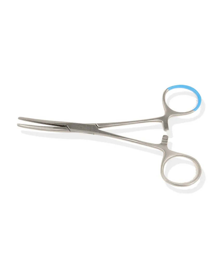 25 pezzi Pinza sterile monouso Pean, confezione da 25 pezzi - curva