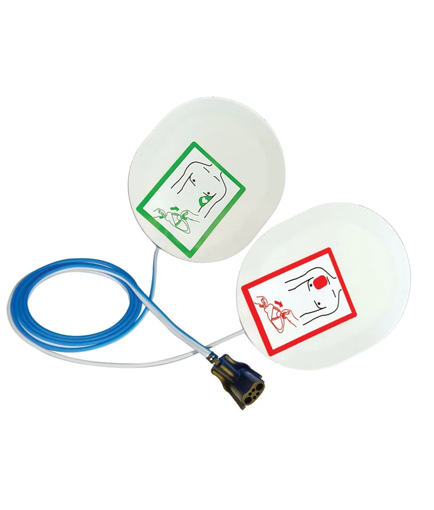 Placche per defibrillatori, monouso
