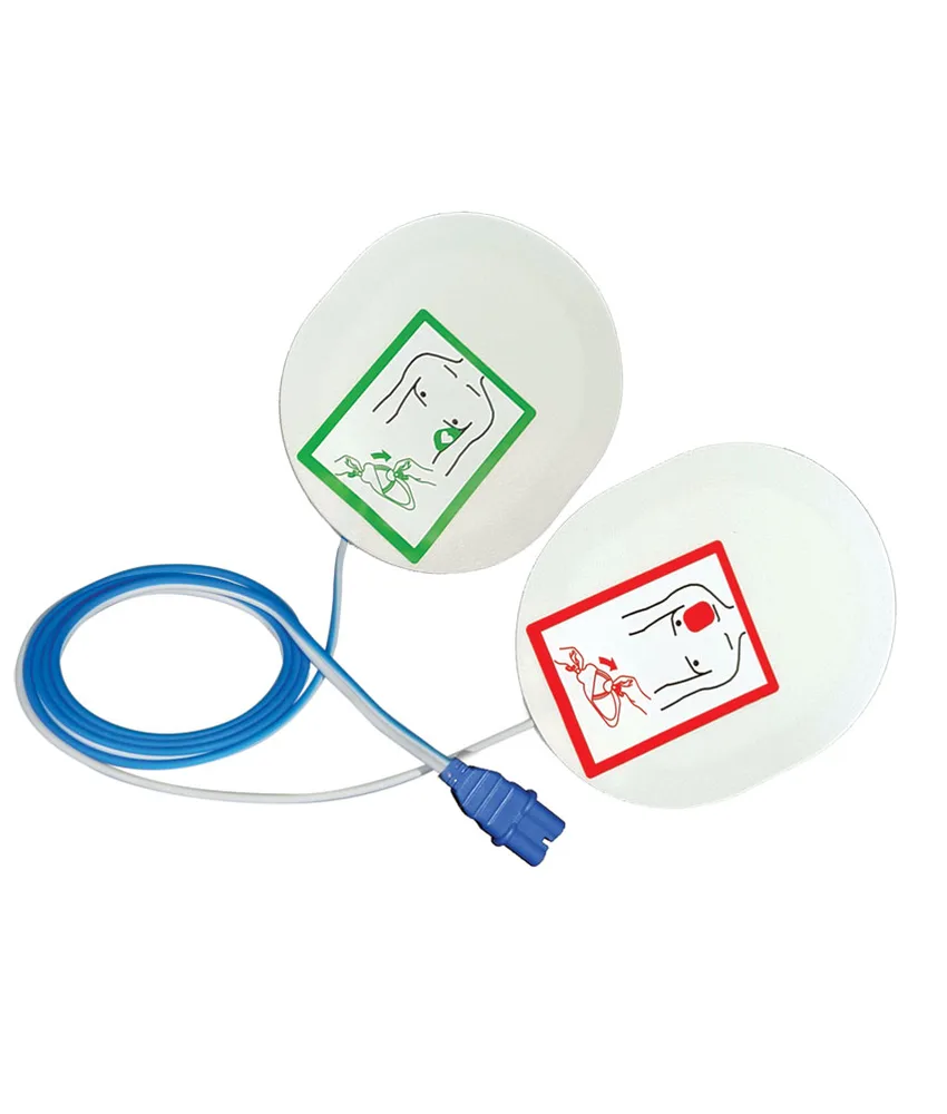 Placche per defibrillatori, per pazienti maggiori di 8 anni (25 kg)