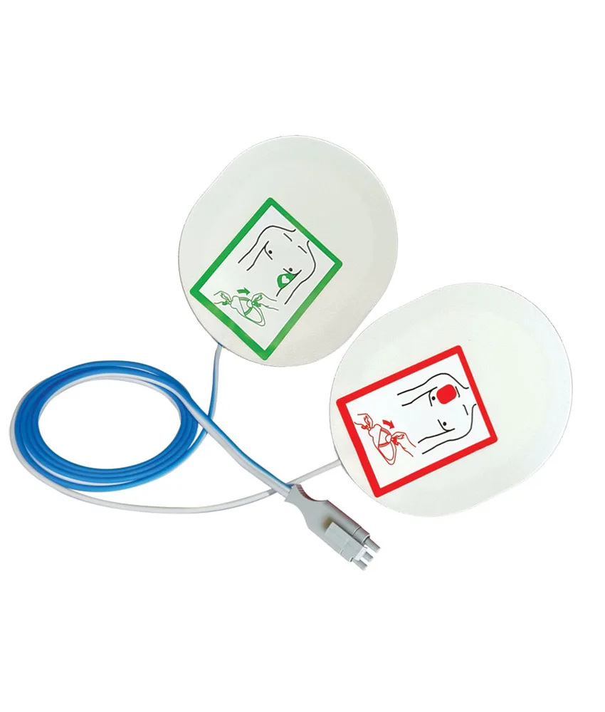 Placche per defibrillatori, per pazienti maggiori di 8 anni (25 kg)