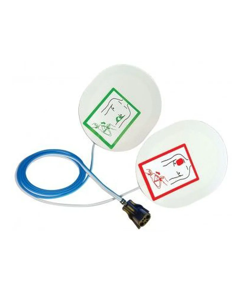 10 paia placche per defibrillatori, monouso