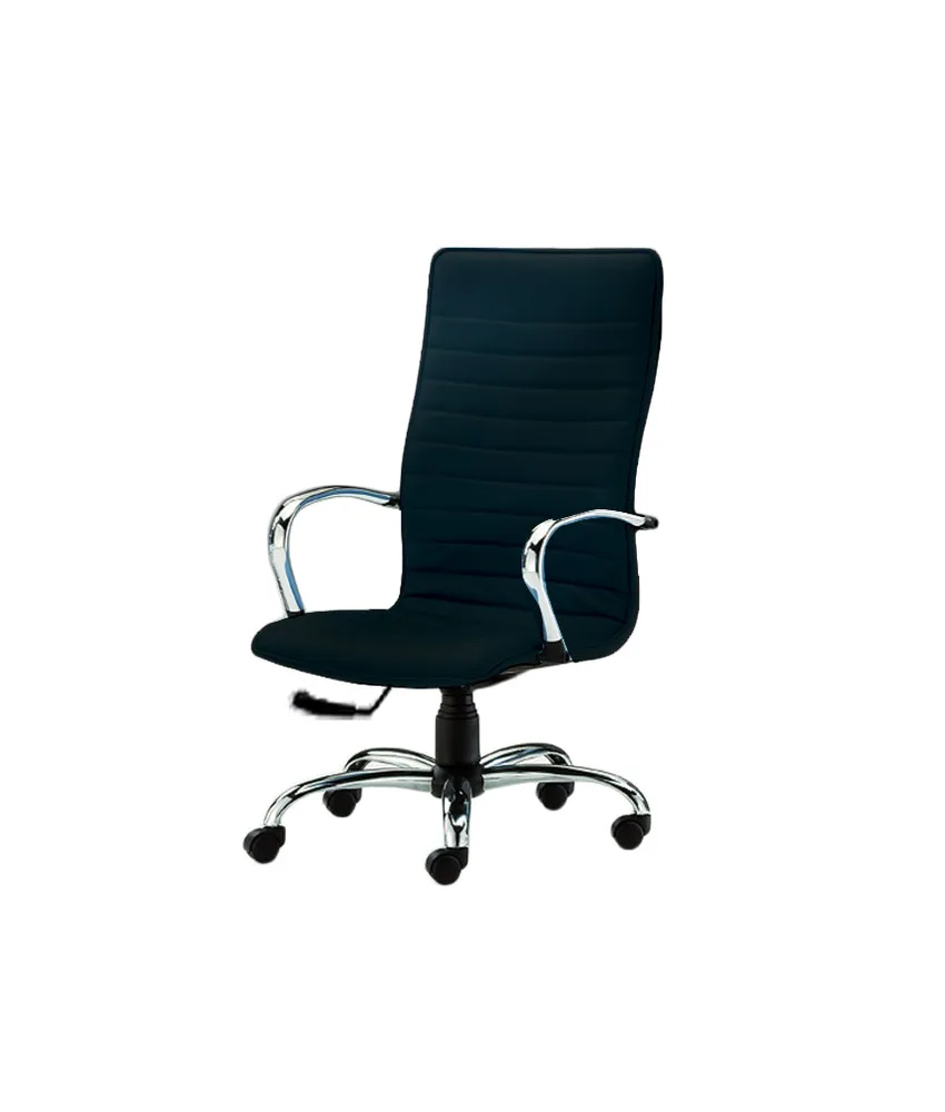 Poltrona Elite Plus, in semimpelle - schienale alto