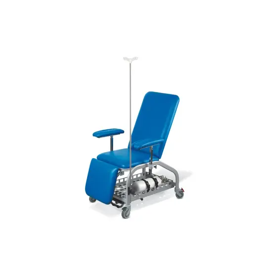 Poltrona prelievo con ruote