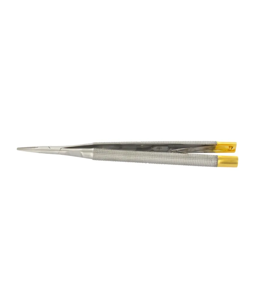 Porta aghi Castroviejo, 13 cm - morsi in carburo di tungsteno