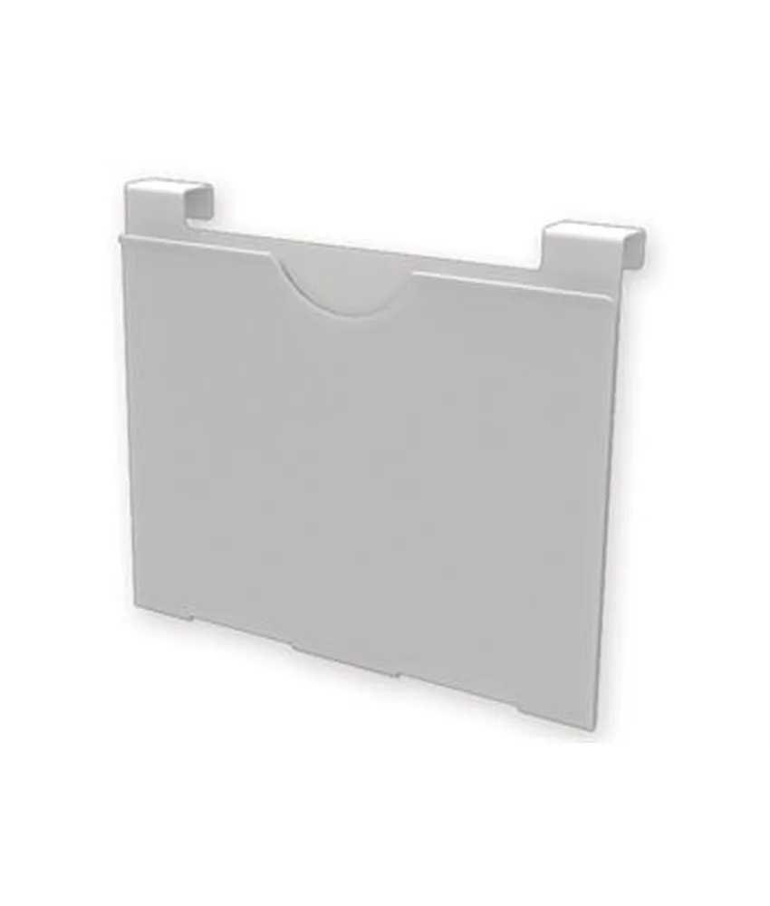 Portacartelle in PVC, per fissaggio al letto