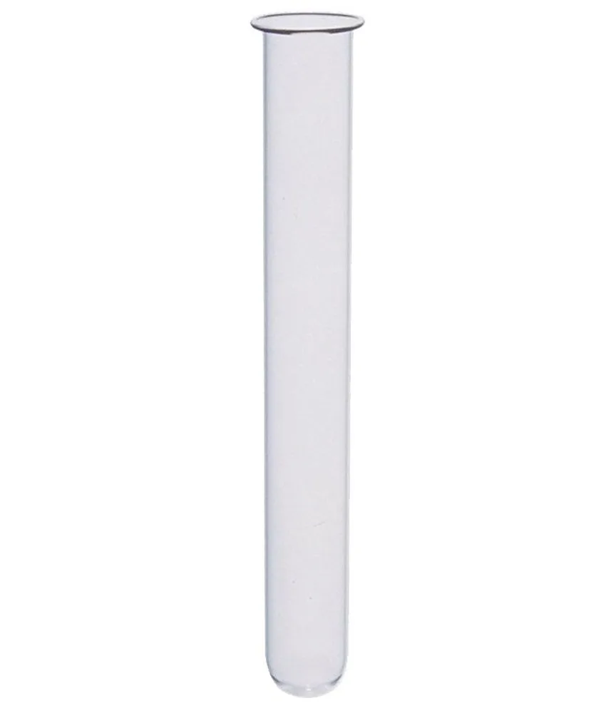2000 pezzi Provetta graduata con bordo, 16x100 mm - 10 ml