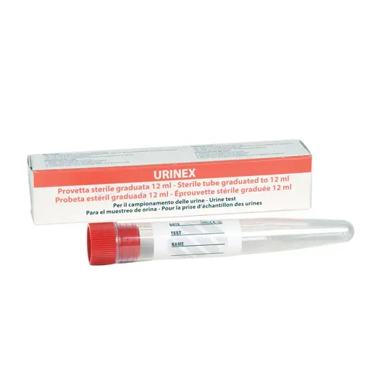 Provetta per urine in polistirolo